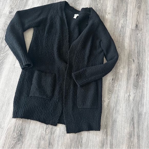 Charlotte Russe Sweaters - Long knee length black sweater